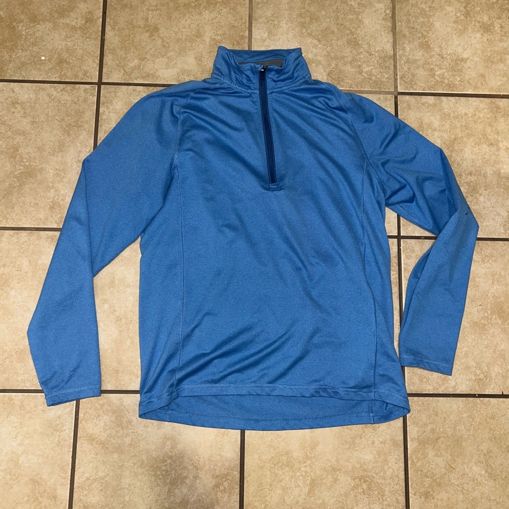 Vineyard Vines Performance Pullover Mens Medium Blue Quarter Zip Medium
